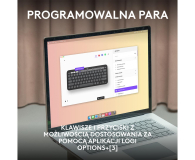 LOGITECH Zestaw klawiatura i mysz Pebble Combo for Mac Tonal Graphite 920-012244 Grafitowy - 1172745 - zdjęcie 10